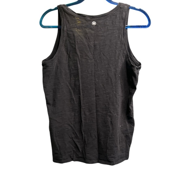 Gaiam Sleeveless "Hand of God" Yoga Top - Size Large (Black/White) - Picture 2 of 3